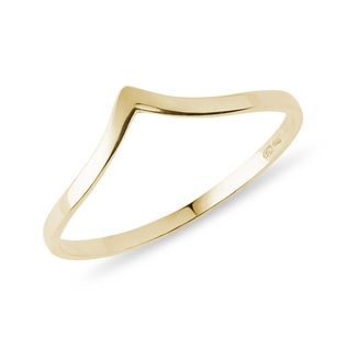 RING IN 14KT YELLOW GOLD - YELLOW GOLD RINGS - RINGS