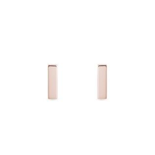 ROSE GOLD BAR EARRINGS - ROSE GOLD EARRINGS - EARRINGS
