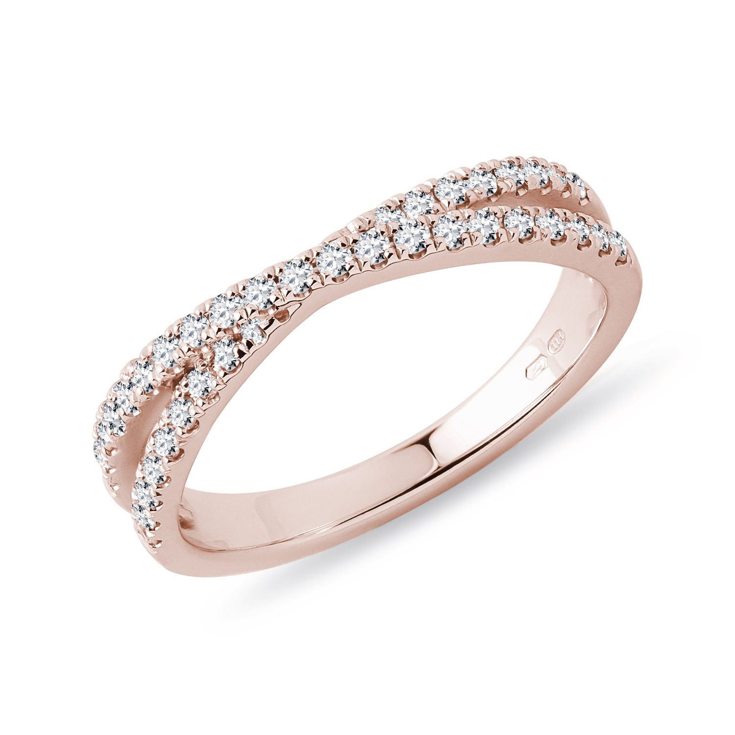 crossed wedding ring