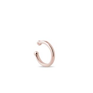 ROSE GOLD SINGLE CUFF EARRING - SINGLE EARRINGS - EARRINGS