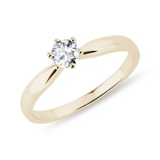 0.3 CT DIAMOND ENGAGEMENT RING - BRILLIANT CUT DIAMOND ENGAGEMENT RINGS - ENGAGEMENT RINGS