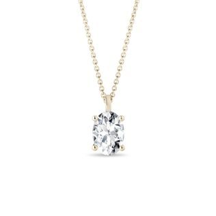 WOMEN'S DIAMOND GOLD NECKLACE - DIAMOND NECKLACES - NECKLACES