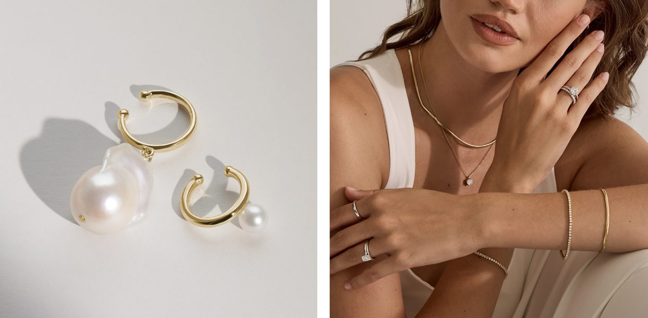 KLENOTA gold jewelry