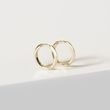 CLASSIC HOOP EARRINGS IN YELLOW GOLD - YELLOW GOLD EARRINGS - EARRINGS