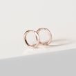 CLASSIC HOOP EARRINGS IN ROSE GOLD - ROSE GOLD EARRINGS - EARRINGS