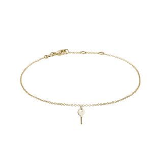 KEY BRACELET IN GOLD - YELLOW GOLD BRACELETS - BRACELETS