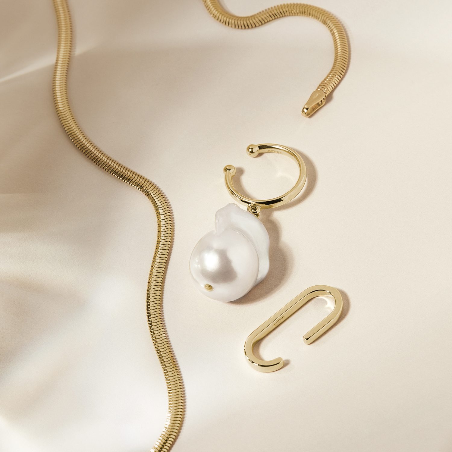 flatsnake náhrdelník s eafcuffy