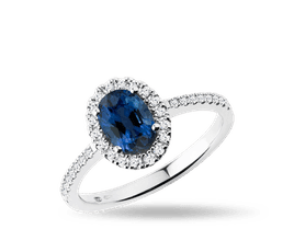 Gemstone Engagement Rings